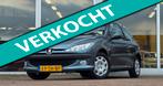 Peugeot 206 1.4i Air-line Airco Garantie APK Mooi!, Auto's, Peugeot, Voorwielaandrijving, Stof, Zwart, 4 cilinders