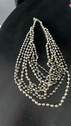 Mooie ketting ., lengte 45 cm ., pr 7.50 euro, Sieraden, Tassen en Uiterlijk, Ophalen of Verzenden, Zo goed als nieuw, Zilver