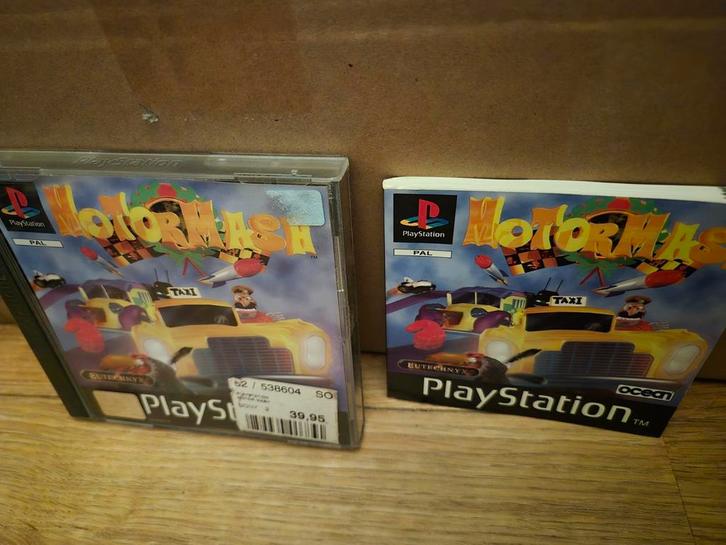 MotorMash ps1, Spelcomputers en Games, Games | Sony PlayStation 1, Zo goed als nieuw, Avontuur en Actie, 1 speler, Vanaf 3 jaar