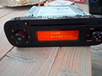 Fiat 139 MP3 Continental auto radio panda met code, Ophalen of Verzenden, Gebruikt