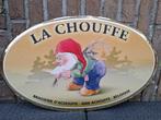 Reclamebord chouffe blond (1ste versie - zeldzaam), Ophalen of Verzenden, Nieuw, Reclamebord, Plaat of Schild, Overige merken