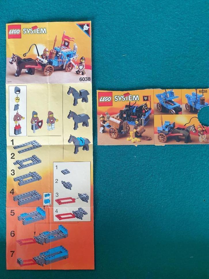 Legosystem set 6038 Wolfpack Renegades. Uitgiftejaar 1992, Kinderen en Baby's, Speelgoed | Duplo en Lego, Zo goed als nieuw, Lego