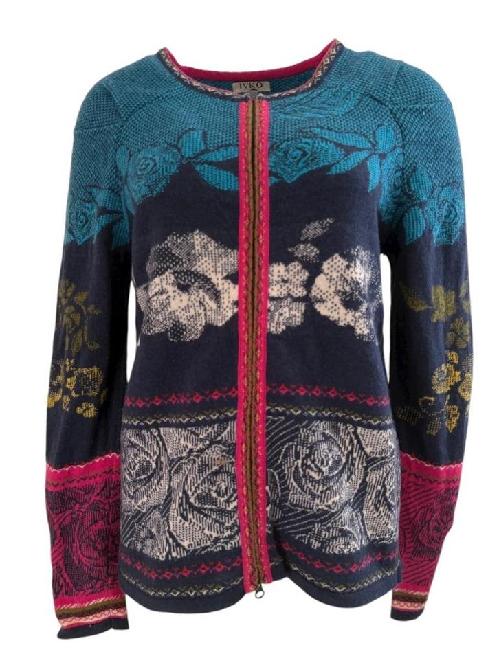 Ivko vest M, Kleding | Dames, Truien en Vesten, Zo goed als nieuw, Maat 38/40 (M), Blauw, Ophalen of Verzenden