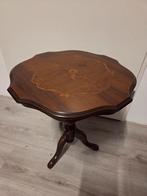Gave vintage bijzettafel, Huis en Inrichting, Ophalen, Rond, Minder dan 55 cm, 45 tot 60 cm