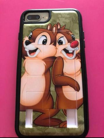 iPhone 7/8 Plus hoesje Knabbel & Babbel puzzel Disney World. beschikbaar voor biedingen