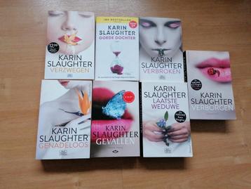 7x Karin Slaughter -De laatste Weduwe-Verborgen-Gevallen beschikbaar voor biedingen