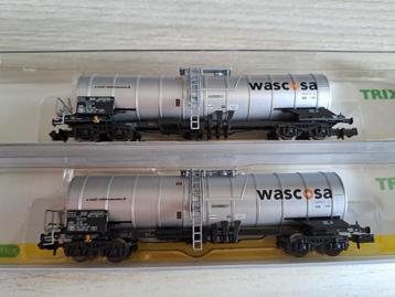 minitrix wascosa tankers 2x beschikbaar voor biedingen