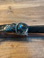 Gucci riem black, Ophalen of Verzenden, Zo goed als nieuw, Zwart