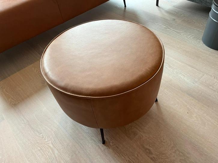 Montel Moreno Hocker, Huis en Inrichting, Banken | Voetenbanken en Poefen, Zo goed als nieuw, 50 tot 75 cm, 50 tot 75 cm, Rond