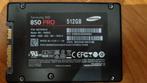 Samsung 850 PRO 512GB SSD - Topconditie!, Computers en Software, Harde schijven, Intern, Ophalen of Verzenden, Zo goed als nieuw