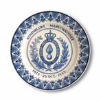 Koninklijke Marechausse herdenkingsbord 135 jarig bestaan, B, N, Ophalen of Verzenden, Nederland