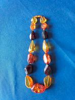 Ketting van Baltische barnsteen - 50 cm., Sieraden, Tassen en Uiterlijk, N.v.t., N.v.t., Oranje, Ophalen of Verzenden