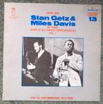 Here are Stan Getz & Miles Davis, Ophalen of Verzenden, Gebruikt, 12 inch, Jazz