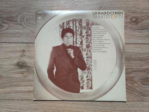 Leonard Cohen - Greatest Hits, Cd's en Dvd's, Vinyl | Rock, Zo goed als nieuw, Poprock, Ophalen of Verzenden