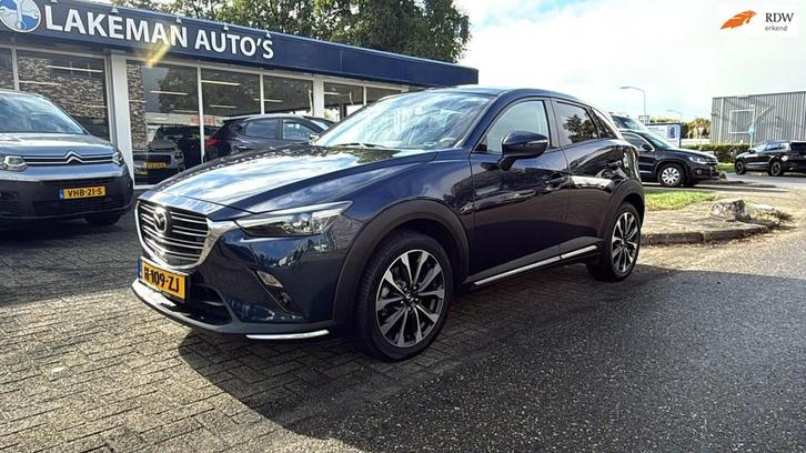 Mazda CX-3 2.0 SkyActiv-G 120 GT-M Automaat Xenon Apple Carp, Auto's, Mazda, Bedrijf, Te koop, CX-3, ABS, Achteruitrijcamera, Adaptive Cruise Control