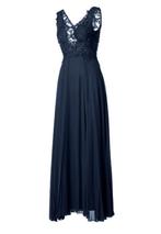 sale grote maat galajurk marineblauw 48 50 52 54 56 58 60, Kleding | Dames, Gelegenheidskleding, Galajurk, Blauw, Maat 46/48 (XL) of groter