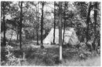 Chaam, De Flaasbloem, tent, bos, Verzamelen, Ansichtkaarten | Nederland, Verzenden, 1960 tot 1980, Gelopen, Noord-Brabant
