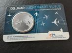 coincard  100 jaar Luchtvaart  Vijfje jaar 2019, Ophalen of Verzenden, Koningin Beatrix, Euro's