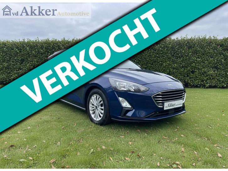 Ford Focus Wagon 1.0 125PK EcoBoost Titanium Business I Trek, Auto's, Ford, Bedrijf, Te koop, Focus, ABS, Airbags, Airconditioning