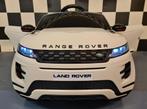 Kinderauto Range Rover Evoque - soft start - leren zit - RC, Kinderen en Baby's, Speelgoed | Speelgoedvoertuigen, Ophalen of Verzenden