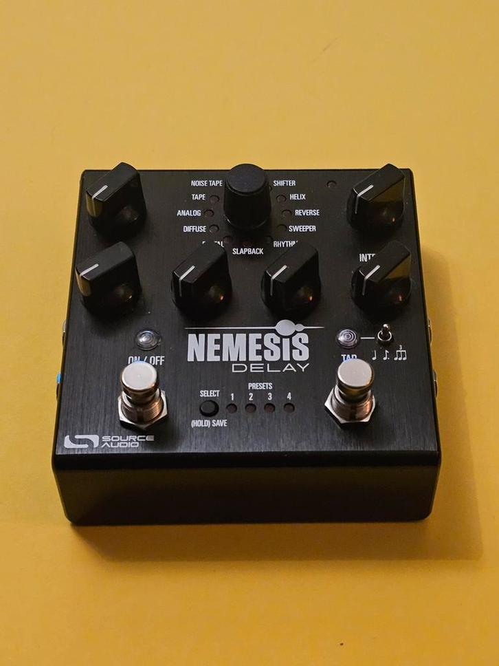 Source Audio Nemesis Delay - Uitgebreide Delay Pedal, Muziek en Instrumenten, Effecten, Zo goed als nieuw, Delay of Echo, Ophalen of Verzenden