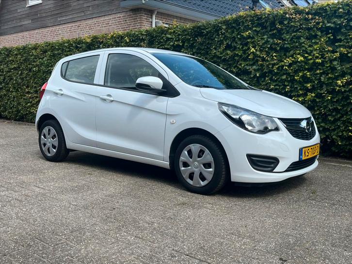 Opel Karl 1.0 Ecoflex 55KW 2016 Wit, Auto's, Opel, Particulier, Karl, ABS, Airbags, Airconditioning, Centrale vergrendeling, Cruise Control