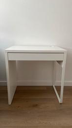 Mooi gebruikt wit ikea bureau, Huis en Inrichting, Bureaus, Ophalen of Verzenden, Gebruikt