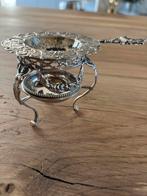 Zilveren theezeef en lekbakje 835, Antiek en Kunst, Verzenden