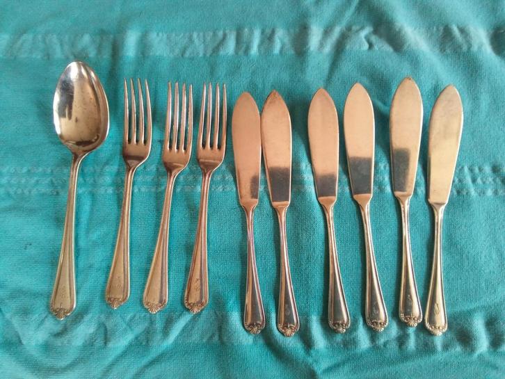 Sheffield England verzilverd los bestek., Antiek en Kunst, Antiek | Bestek, Ophalen of Verzenden