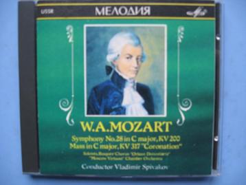 <ozart, symphonie nr. 28, Krönungsmesse, Spivakov beschikbaar voor biedingen
