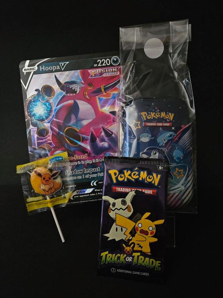 Halloween Pokémonpakket, Hobby en Vrije tijd, Verzamelkaartspellen | Pokémon, Zo goed als nieuw, Meerdere kaarten, Ophalen of Verzenden
