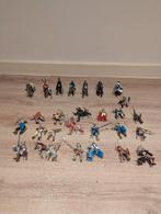 Schleich ridders (21) en paarden (6), Kinderen en Baby's, Speelgoed | Actiefiguren, Ophalen, Gebruikt