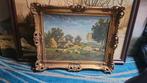 Schilderij met schapen, 50x39 cm, Antiek en Kunst, Ophalen