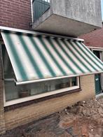 Elektrische zonnescherm, Tuin en Terras, Zonneschermen, Ophalen, Gebruikt, Knikarmscherm
