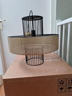 Qazqa hanglamp, Ophalen, Zo goed als nieuw, Metaal, 50 tot 75 cm