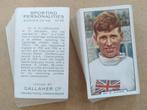 Sporting Personalities complete set 48 cigarette cards 1936, Verzamelen, Ophalen, Gebruikt, Overige sporten, Poster, Plaatje of Sticker
