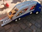 Speelvrachtwagen met twee auto's., Kinderen en Baby's, Speelgoed | Speelgoedvoertuigen, Ophalen, Gebruikt