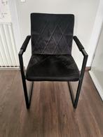 Eetkamerstoelen, Huis en Inrichting, Stoelen, Ophalen, Twee, Zwart, Zo goed als nieuw