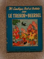 Bob et Bobette - Le Trésor de Beersel -1955 +tek Vandersteen, Gelezen, Willy Vandersteen, Eén stripboek, Ophalen of Verzenden