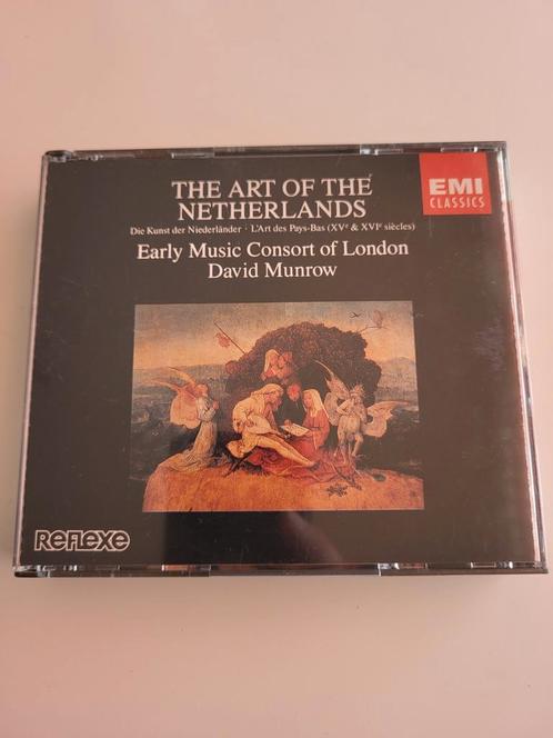 The Art of the Netherlands - Early Music Consort CD, Cd's en Dvd's, Cd's | Klassiek, Gebruikt, Kamermuziek, Middeleeuwen en Renaissance