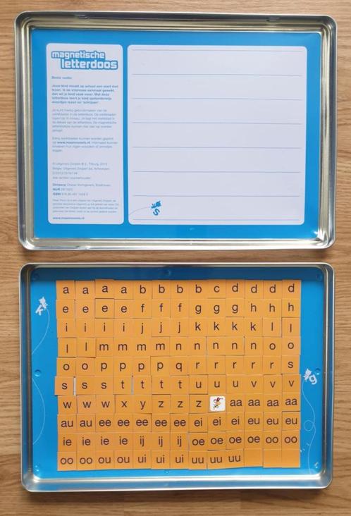Zwijsen magnetische letterdoos: compleet!, Kinderen en Baby's, Speelgoed | Educatief en Creatief, Zo goed als nieuw, Taal en Lezen