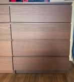Ikea Malm Ladekast 80x100, Ophalen, 100 tot 150 cm, 50 tot 100 cm, Zo goed als nieuw