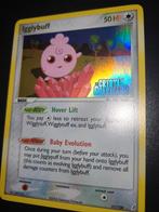 Igglybuff [Reverse Holo] #21 Pokemon Crystal Guardians, Ophalen of Verzenden, Zo goed als nieuw, Losse kaart