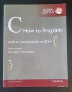 C How to Program – Deitel & Deitel met intro C++, Ophalen of Verzenden, Zo goed als nieuw, Programmeertaal of Theorie, Pearson