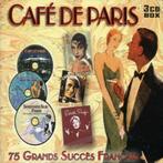 3-Cd Cafe de Paris: 75 Grands Succes Francais, Ophalen of Verzenden, Zo goed als nieuw