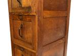 Antieke oude eiken notariskast eye catcher ladekast jaren 30, Ophalen