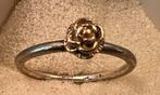 Ring met gouden roosje (Pandora) Hans Henrik Nygaard Danish, Sieraden, Tassen en Uiterlijk, Ringen, Ophalen, Zo goed als nieuw