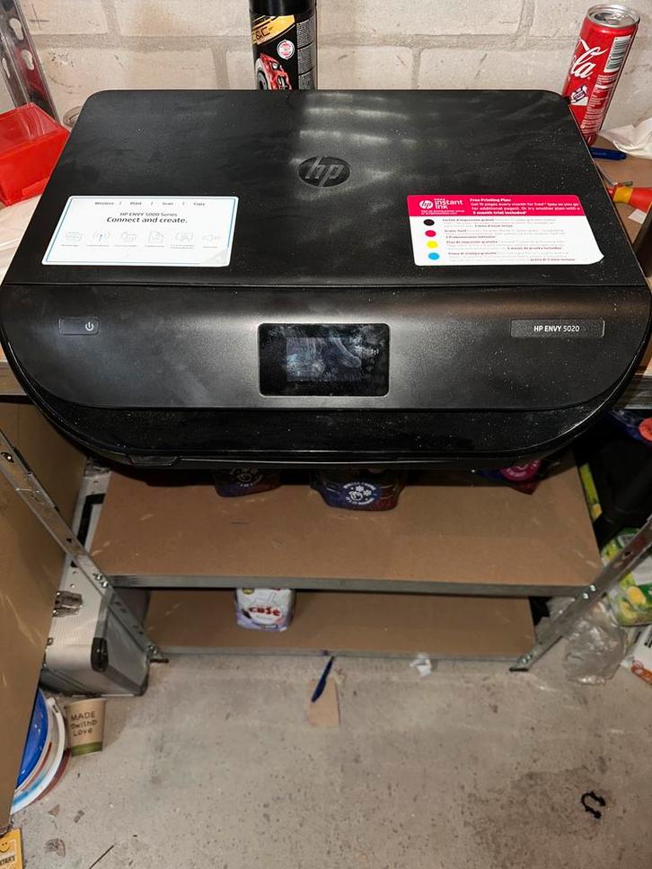 HP ENVY 5000 all in one series zo goed als nieuw, Computers en Software, Printers, Zo goed als nieuw, Ophalen of Verzenden