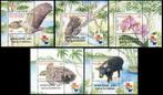 FILIPPIJNEN 2001 Dieren en Bloem Blokjes (5), Postfris., Postzegels en Munten, Postzegels | Azië, Verzenden, Postfris, Zuidoost-Azië
