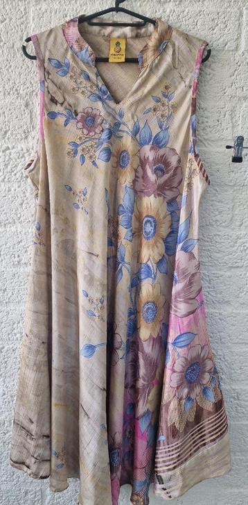 Pineapple bloemenjurk – soepel vallend model, one size beschikbaar voor biedingen